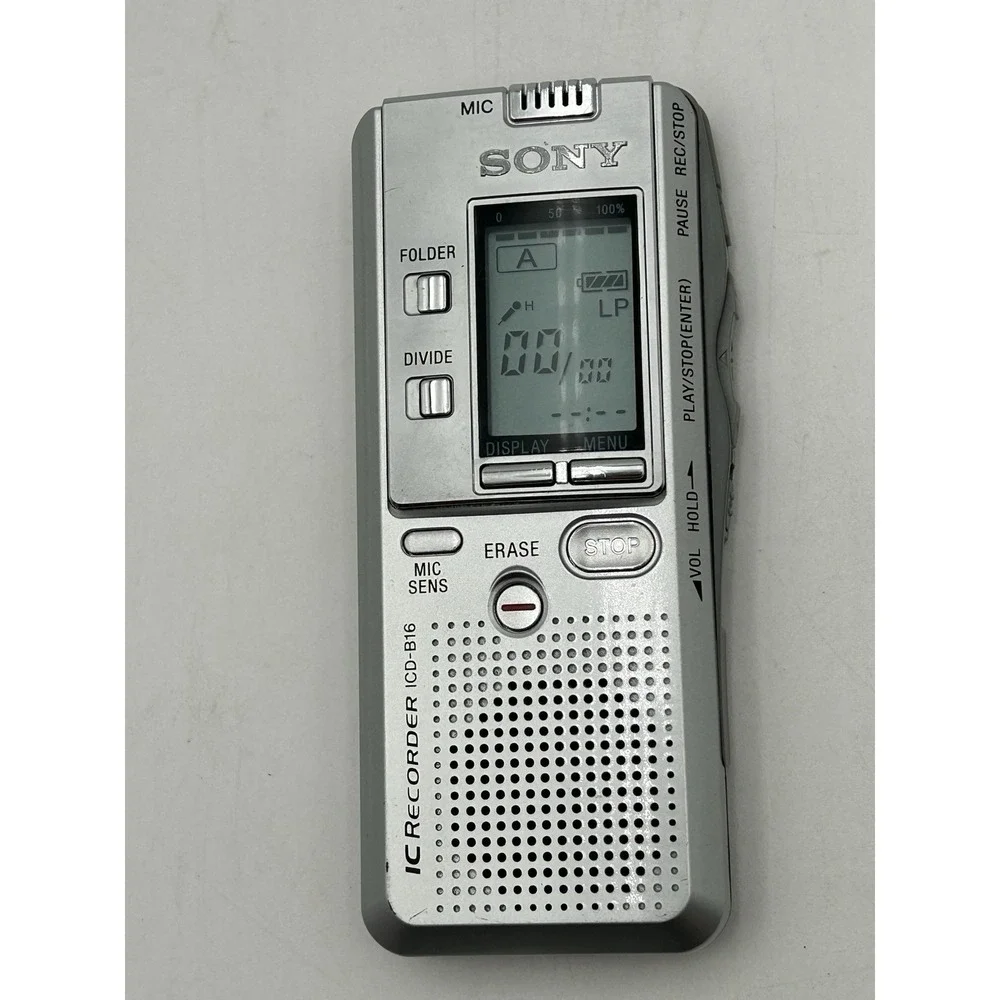Sony Handheld Digital Voice IC Recorder ICD-B16 16MB 8HRS